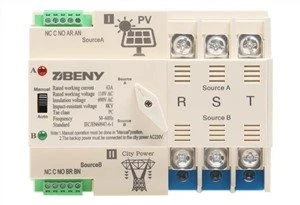 Automatinis perdavimo jungiklis (ATS), skirtas saulės energijos sistemoms
